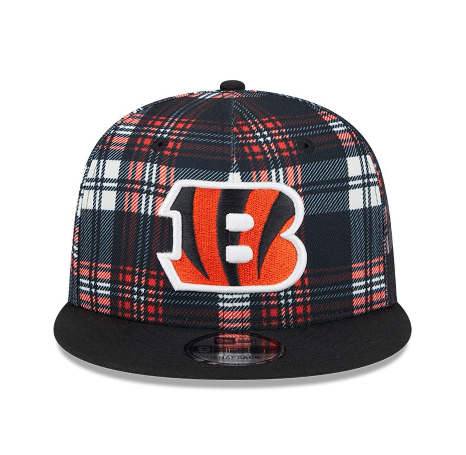Men's Black Cincinnati Bengals 2024 Sideline Statement 9FIFTY Snapback Hat