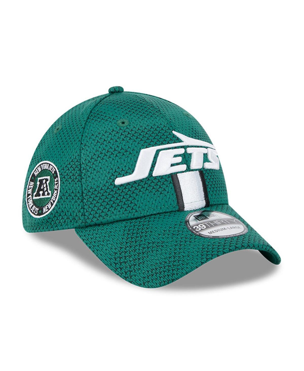 New Era Men'sNew York Jets 2024 Sideline 39THIRTY Flex Hat - Green