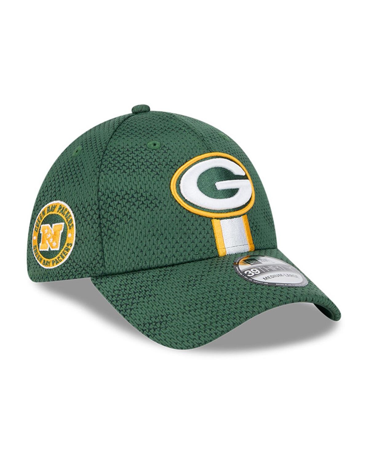 New Era Men'sGreen Bay Packers 2024 Sideline 39THIRTY Flex Hat - Green