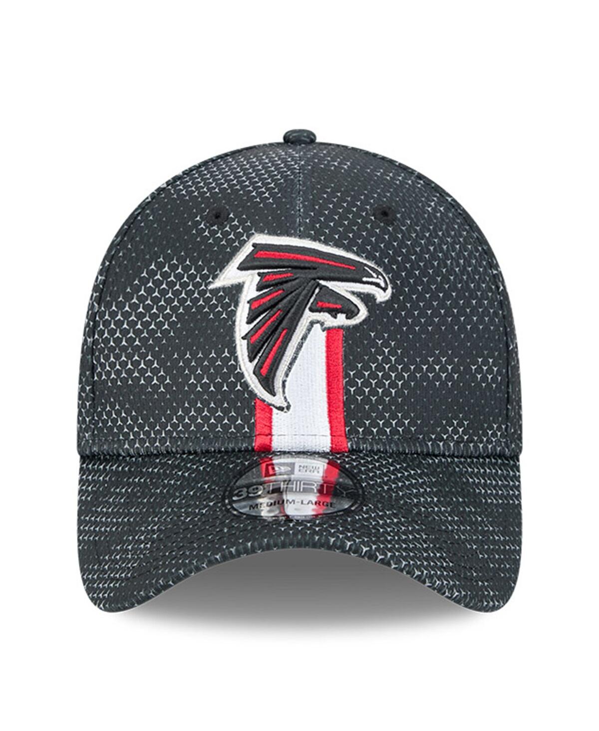 New Era Men'sAtlanta Falcons 2024 Sideline 39THIRTY Flex Hat - Black