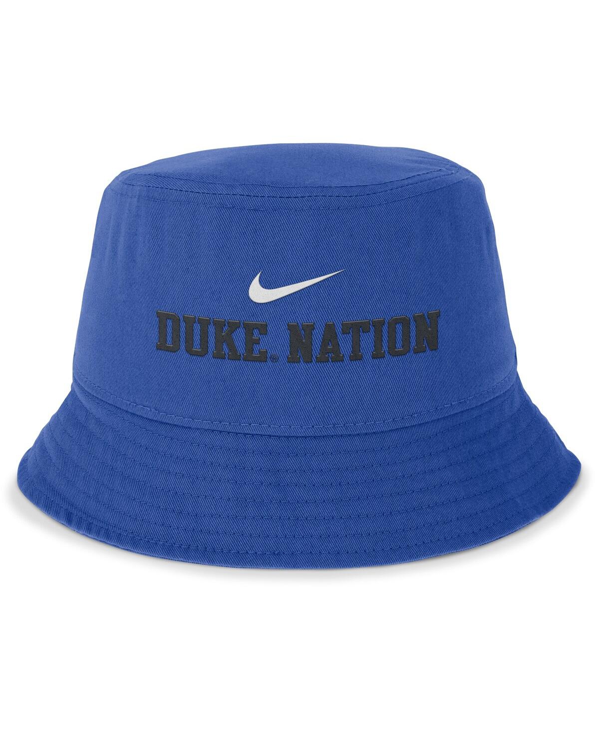 Nike Men's Royal Duke Blue Devils Local Apex Bucket Hat In Royal