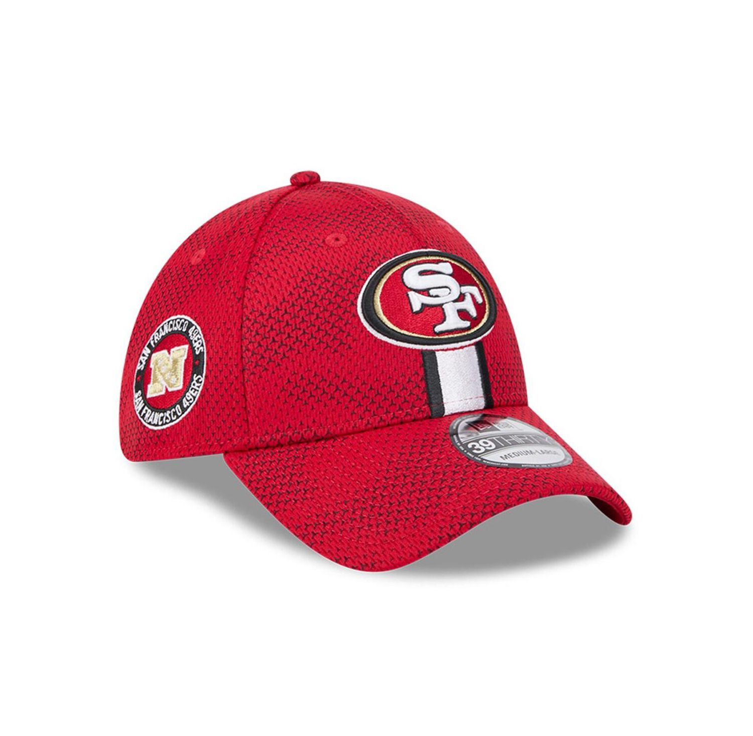 Men's Scarlet San Francisco 49ers 2024 Sideline 39THIRTY Flex Hat