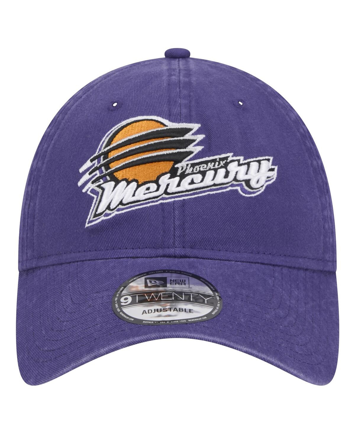 New Era Men's And Women's Purple Phoenix Mercury Core Logo 9twenty Adjustable Hat In Purple