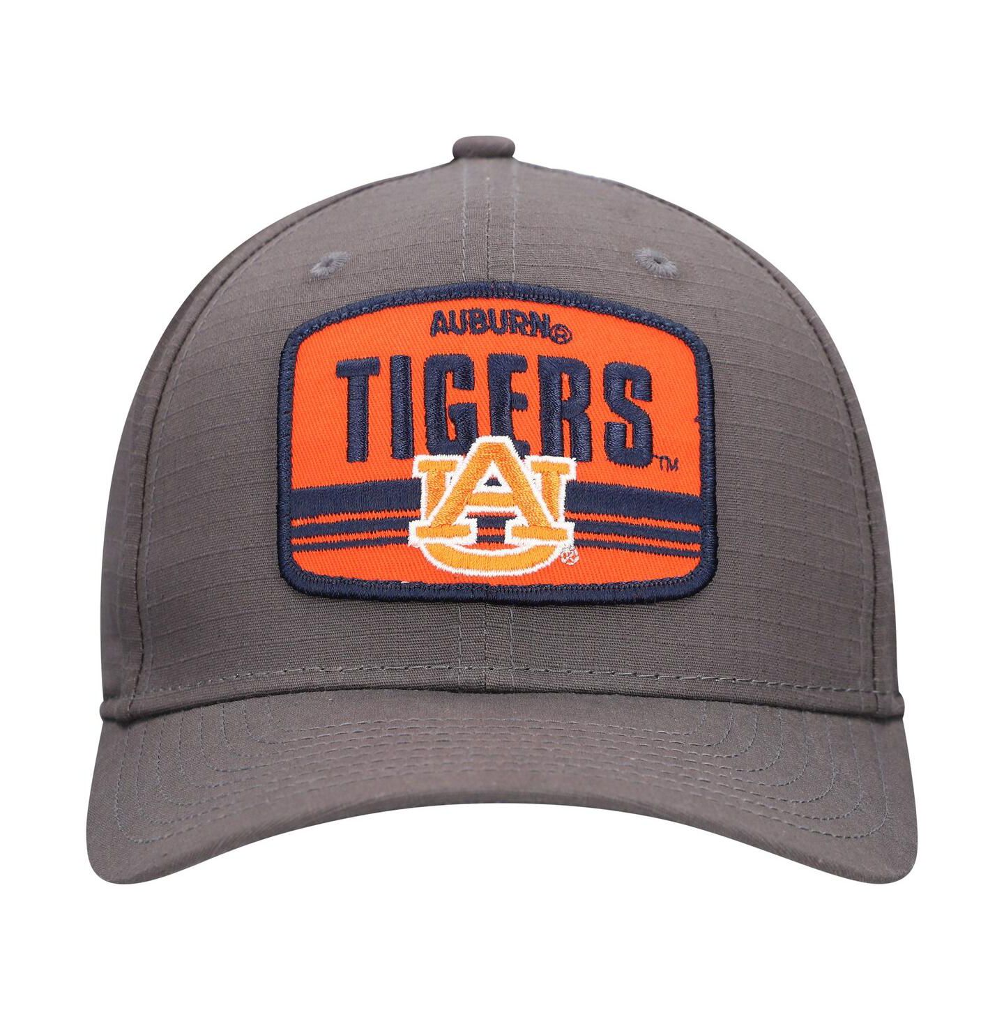 Мужская кепка New Era Charcoal Auburn Tigers Team Elevated 9SEVENTY Adjustable Hat — фото 4