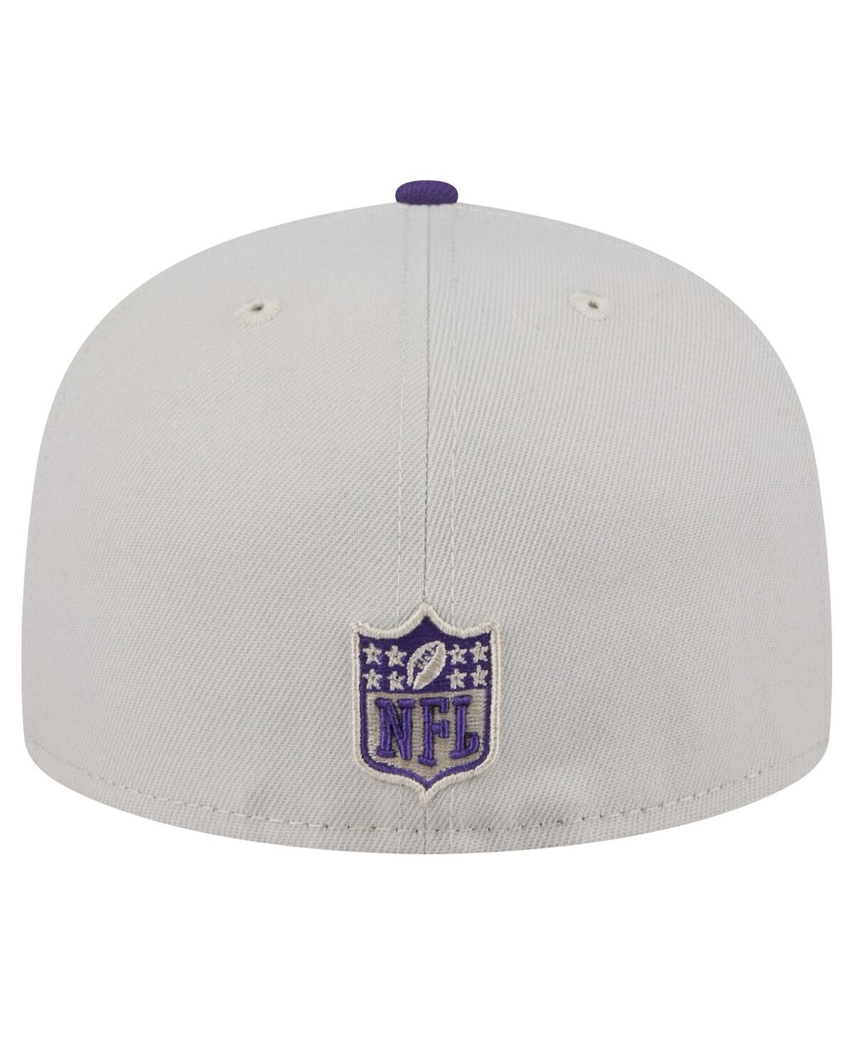 New Era Men's Minnesota Vikings Stoney 59FIFTY Fitted Hat - Purple