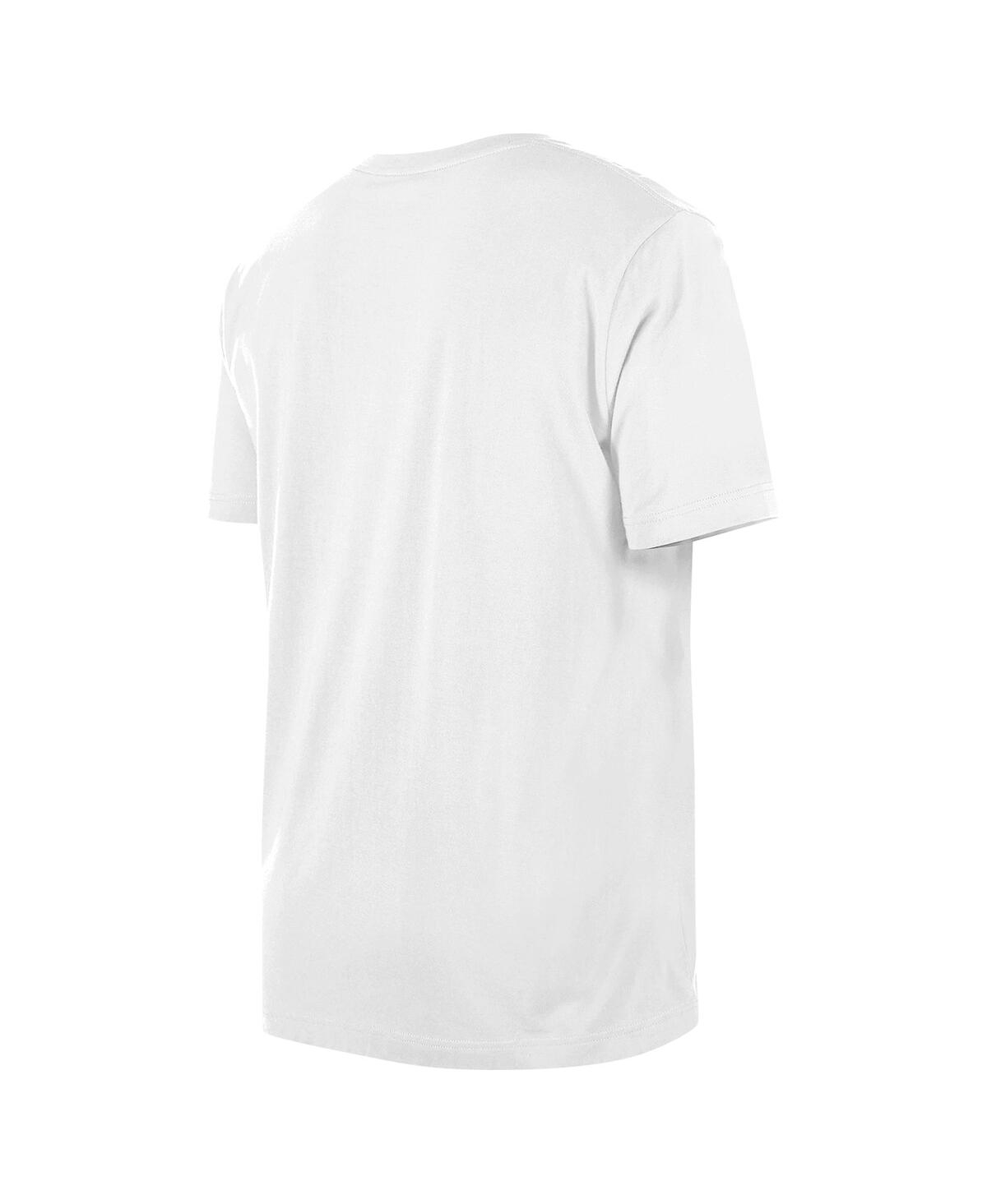 Shop New Era Men's Mike Trout White Los Angeles Angels Caricature T-shirt