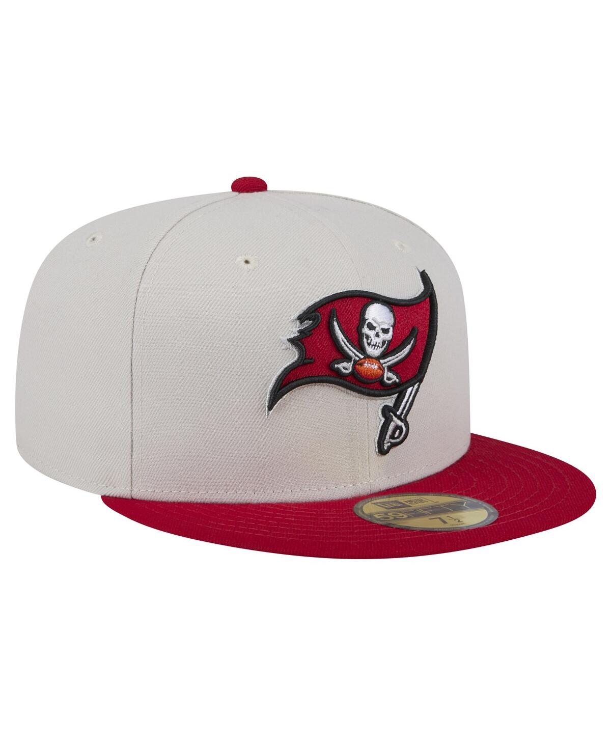 New Era Men's Tampa Bay Buccaneers Stoney 59FIFTY Fitted Hat - Scarlet