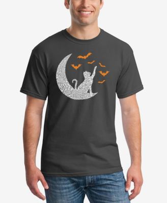 Men's Lunar Bats Word Art T-Shirt