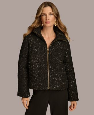 Macy's sequin jacket best sale