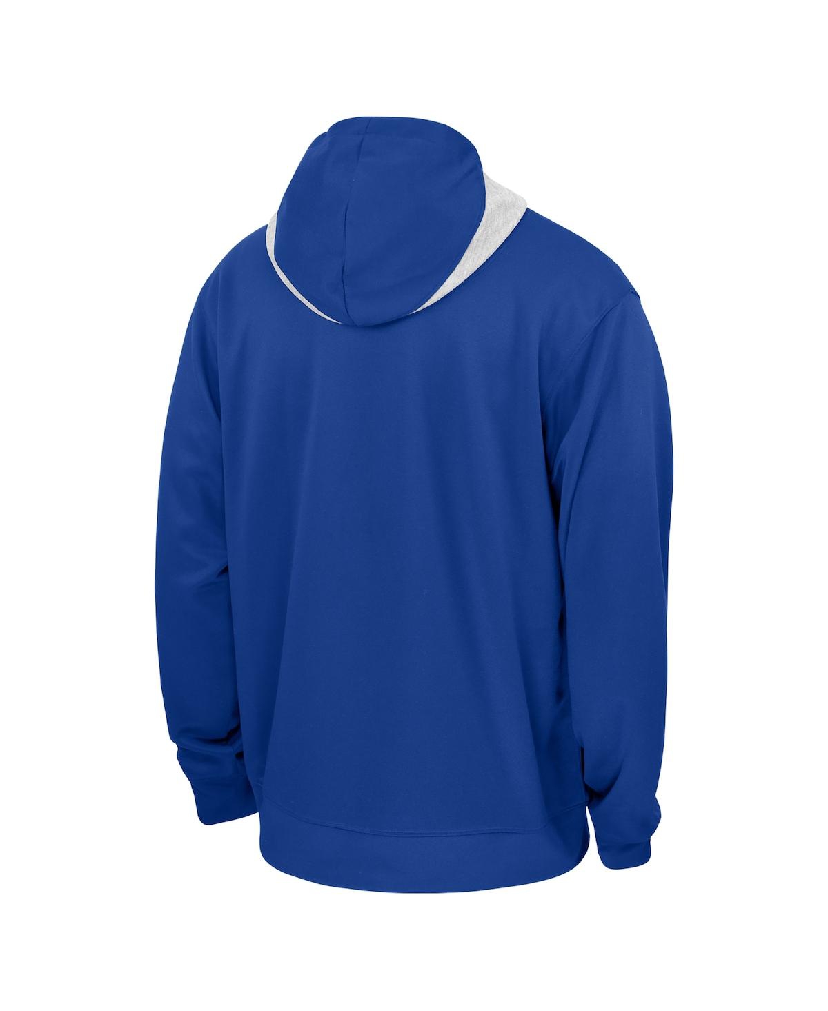 Nike Men'sAir Force Falcons Basketball Spotlight Performance Pullover Hoodie - Royal