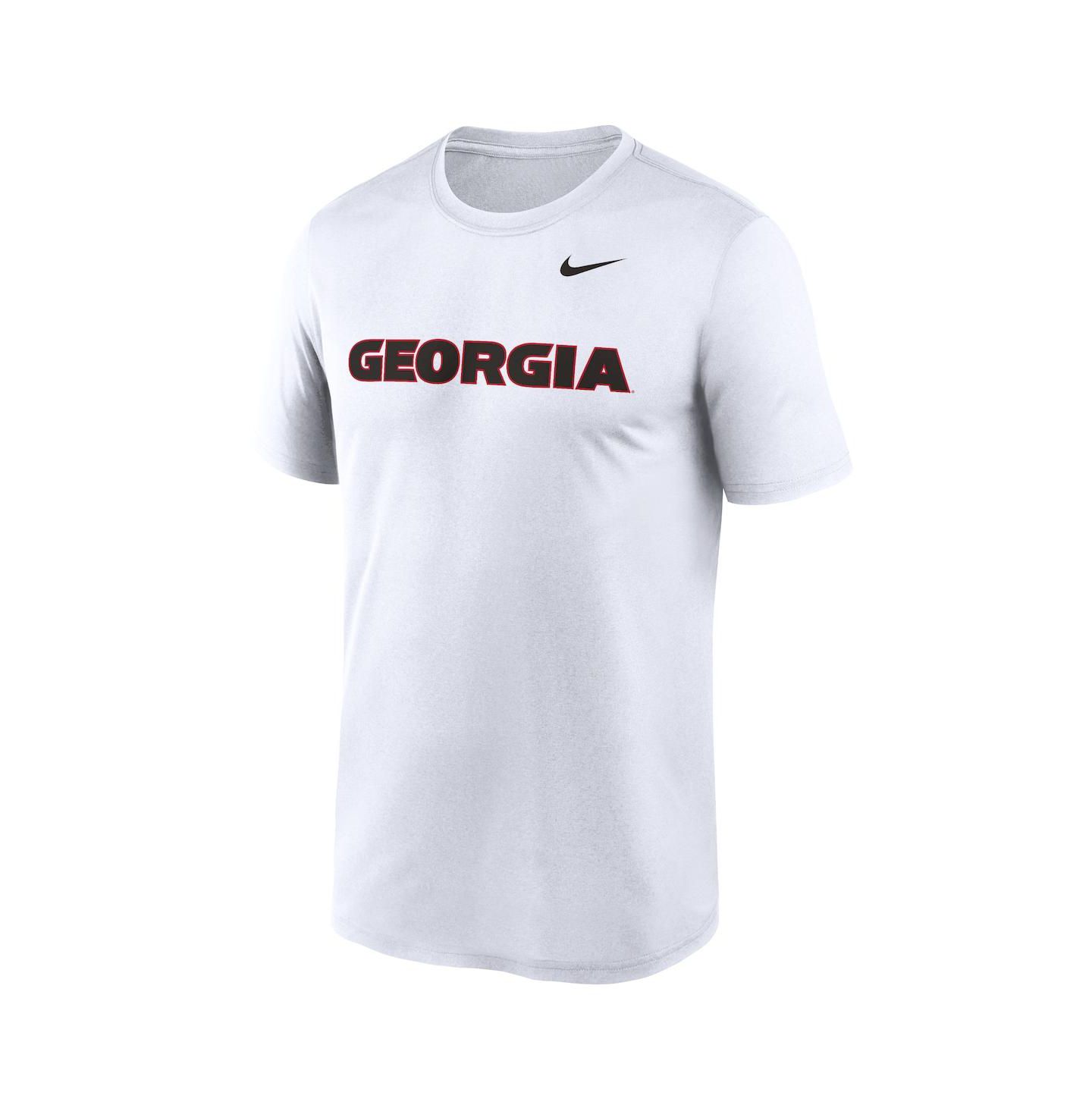 Мужская футболка Nike Georgia Bulldogs Primetime Legend Wordmark, цвет: Красный — фото 5