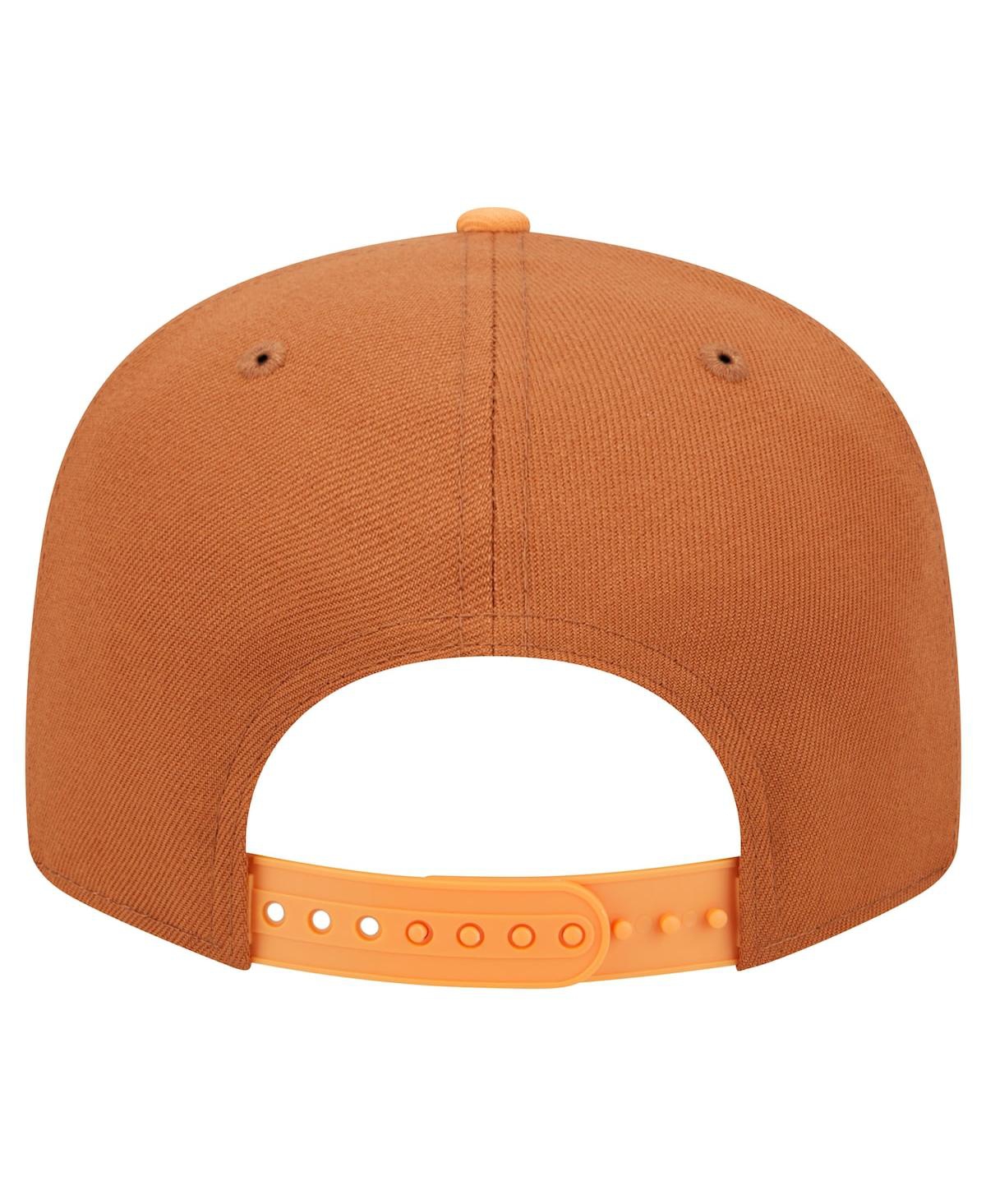 New Era Men's Brown Colorado Rockies Spring Color Two-tone 9fifty Snapback Hat In Brown