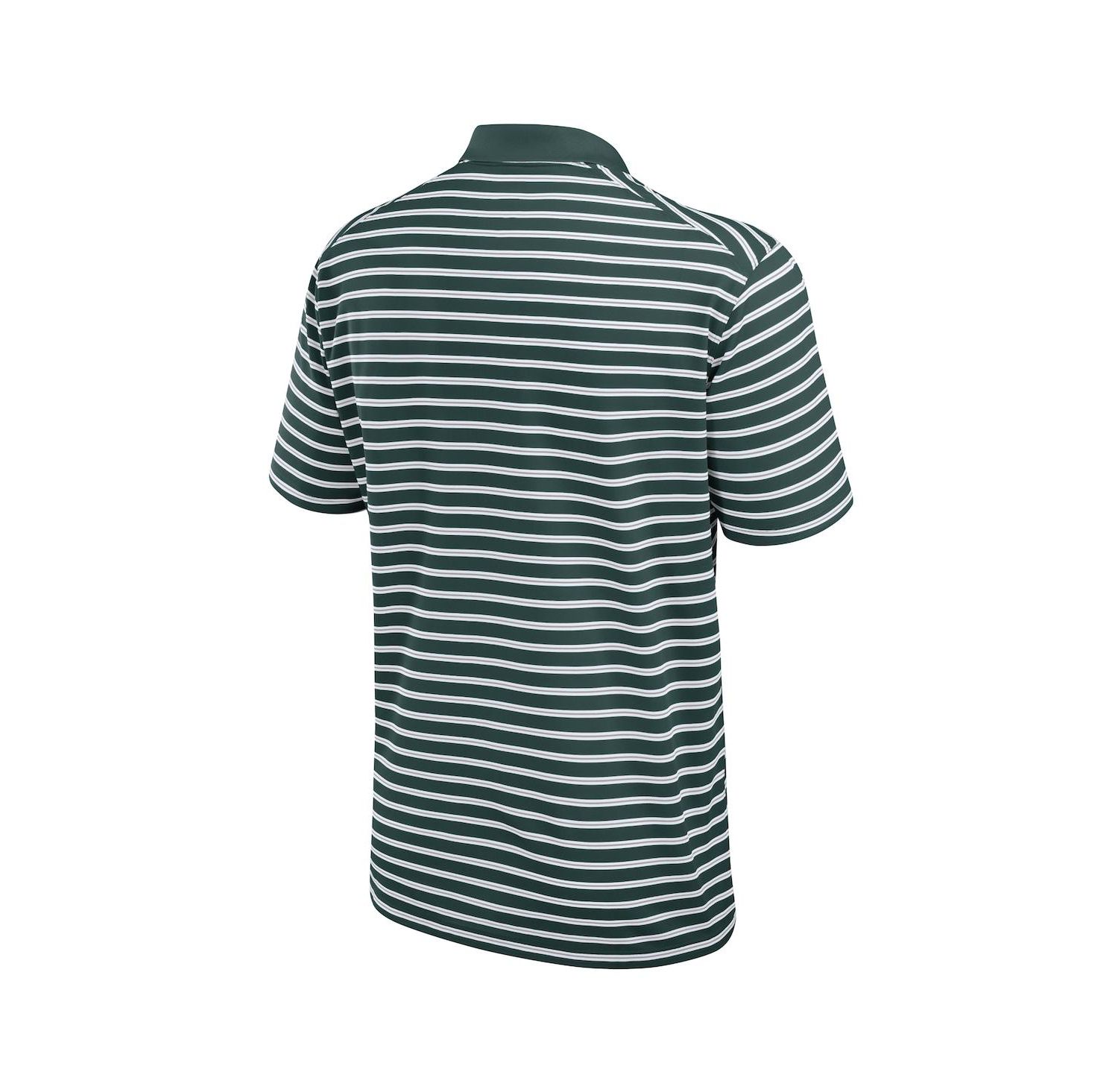 Men's Michigan State Spartans Primetime Victory Striped Performance Polo