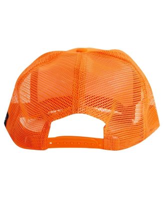 Men's and Women's Orange Halloween Logo Trucker Hat