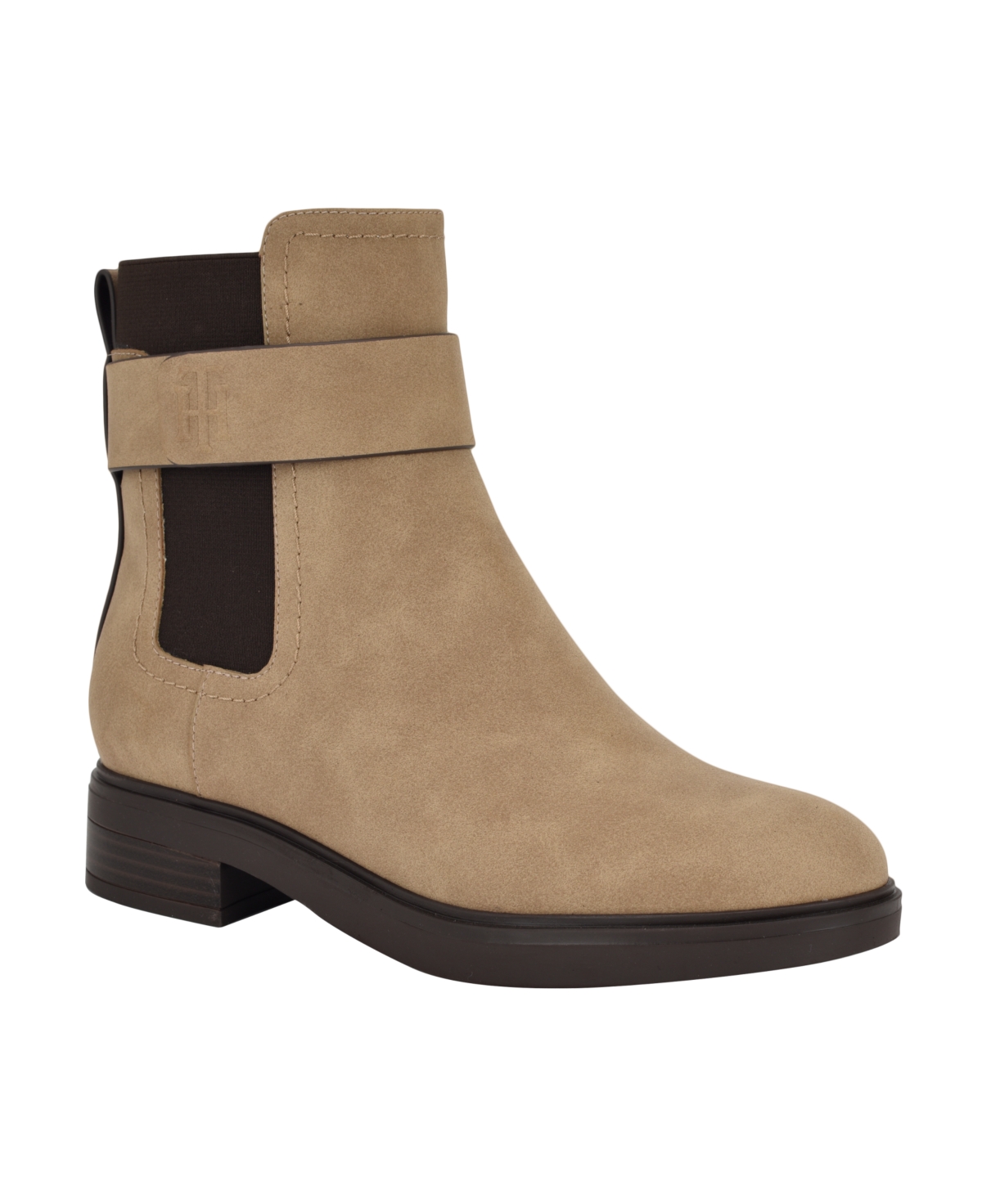 Women's Beliah Casual Chelsea Booties - Medium Brown