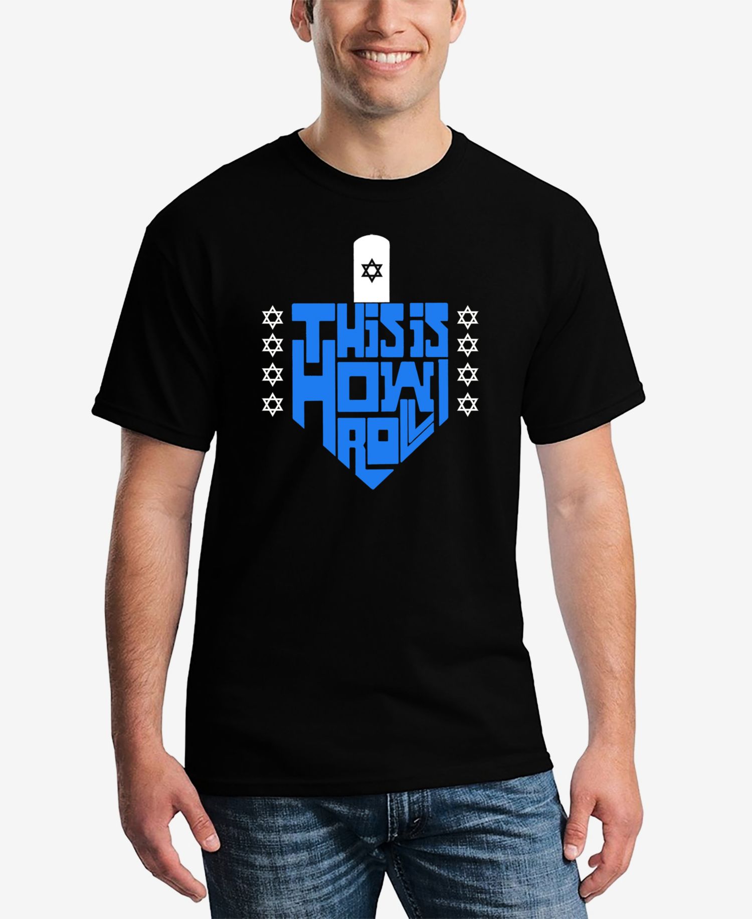 Men's This Is How I Roll Word Art T-Shirt