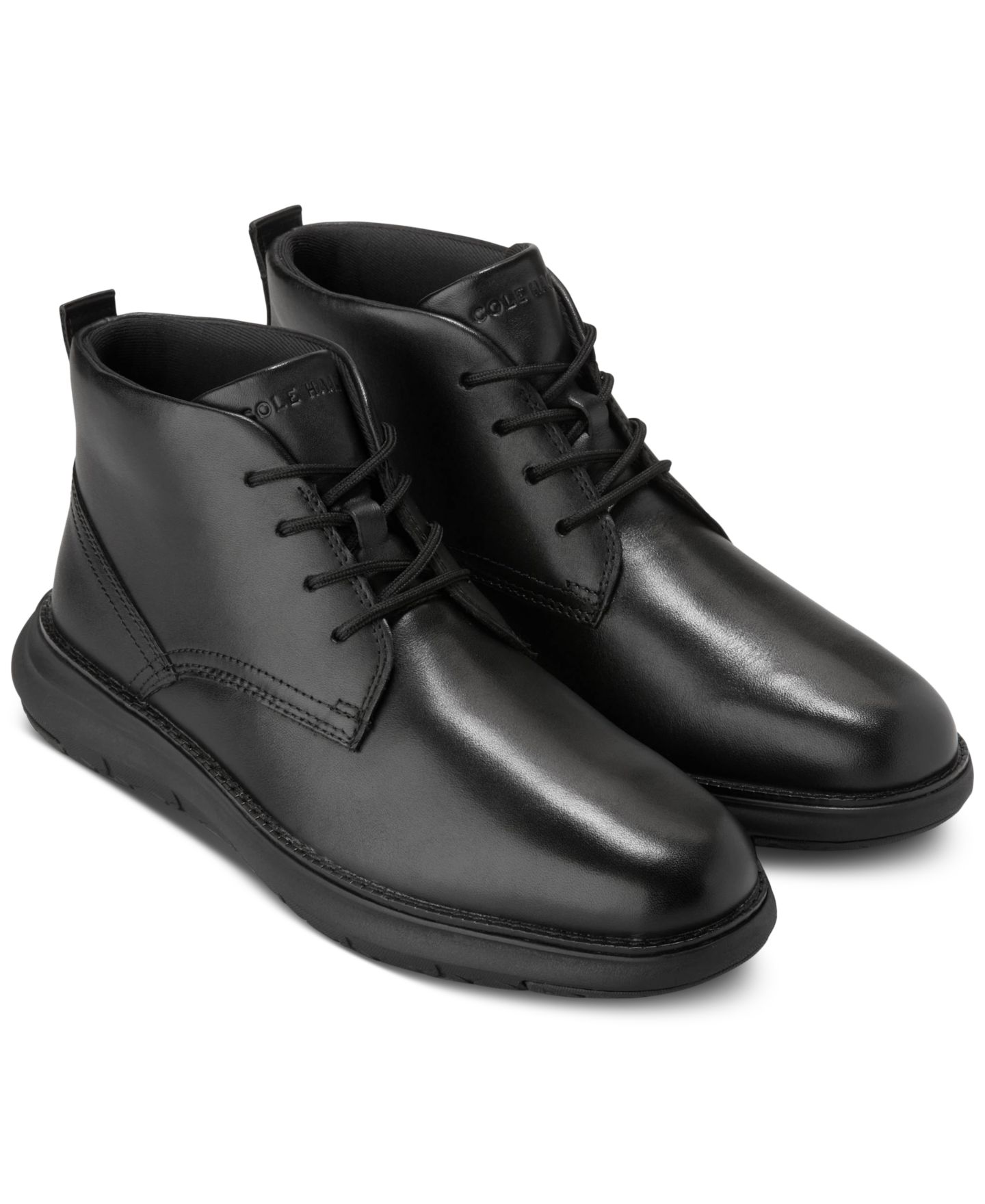 Мужские ботинки Cole Haan Grand Remix Chukka Boot, цвет: Чёрный — фото 7