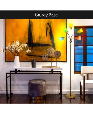 Medusa Modern 78" LED 5-Light Floor Lamp with Interchangeable Shades