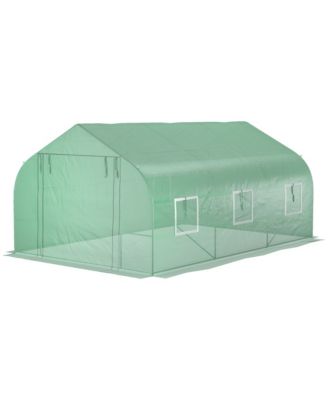 Walk-in Greenhouse w/Mesh Door, Windows (11.5'x10'x7')