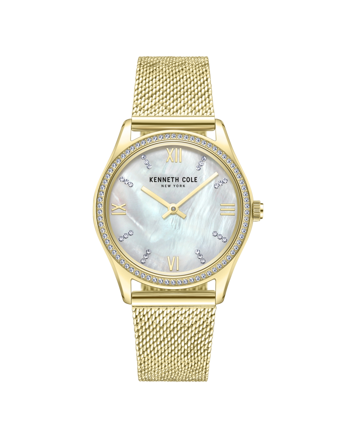 Women's Classic Gold Stainless Steel Watch, 34mm - Gold