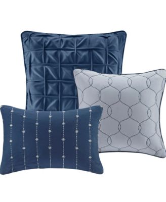 Walter Seersucker 7-Pc. Comforter Set, Queen