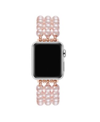 Violet Faux Cultivated Pearl Band for Apple Watch 44,45,46,49mm