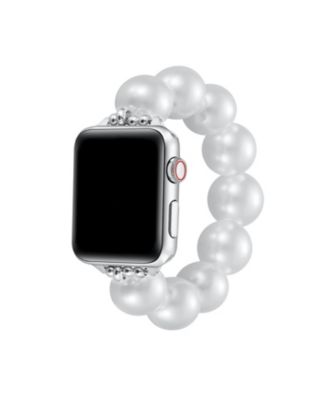 Violet Faux Pearl Band for Apple Watch 44,45,46,49mm
