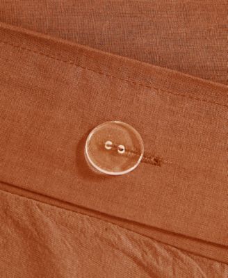 Brooklyn Jacquard Cotton 7-Pc. Duvet Cover Set, Full/Queen