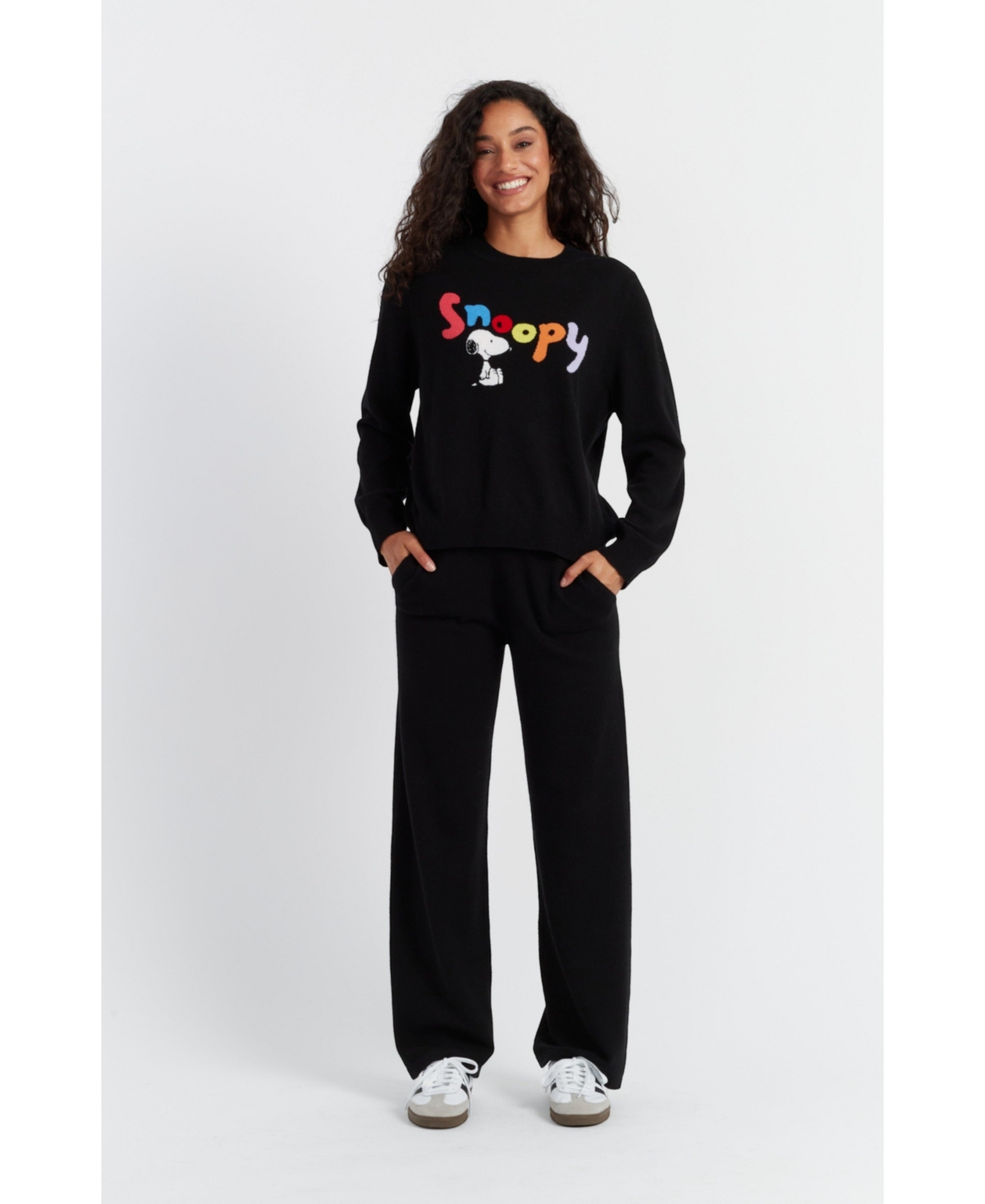 Chinti and Parker Women's Chinti & Parker Snoopy Wool & Cashmere Sweater