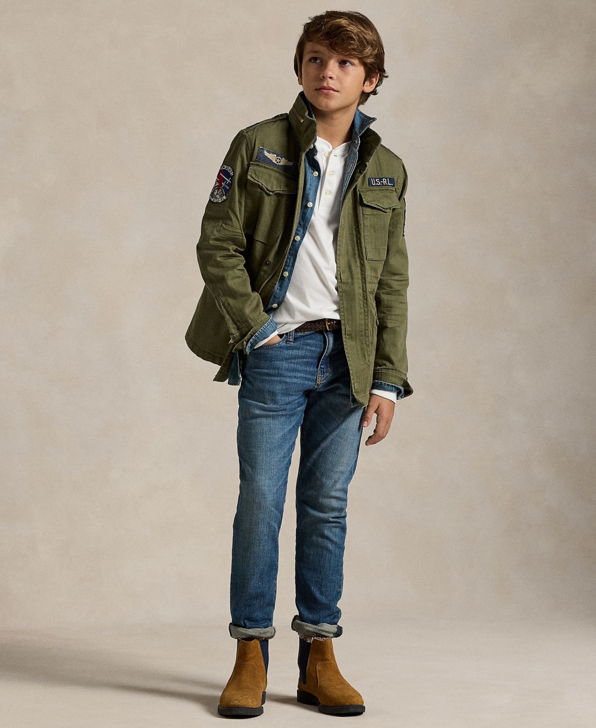 Polo Ralph Lauren Big Boys Sullivan Slim Stretch Jeans