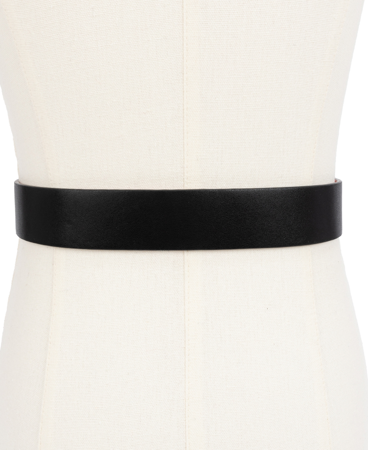Kate Spade New York Women's 32mm Reversible Leather Belt - Black