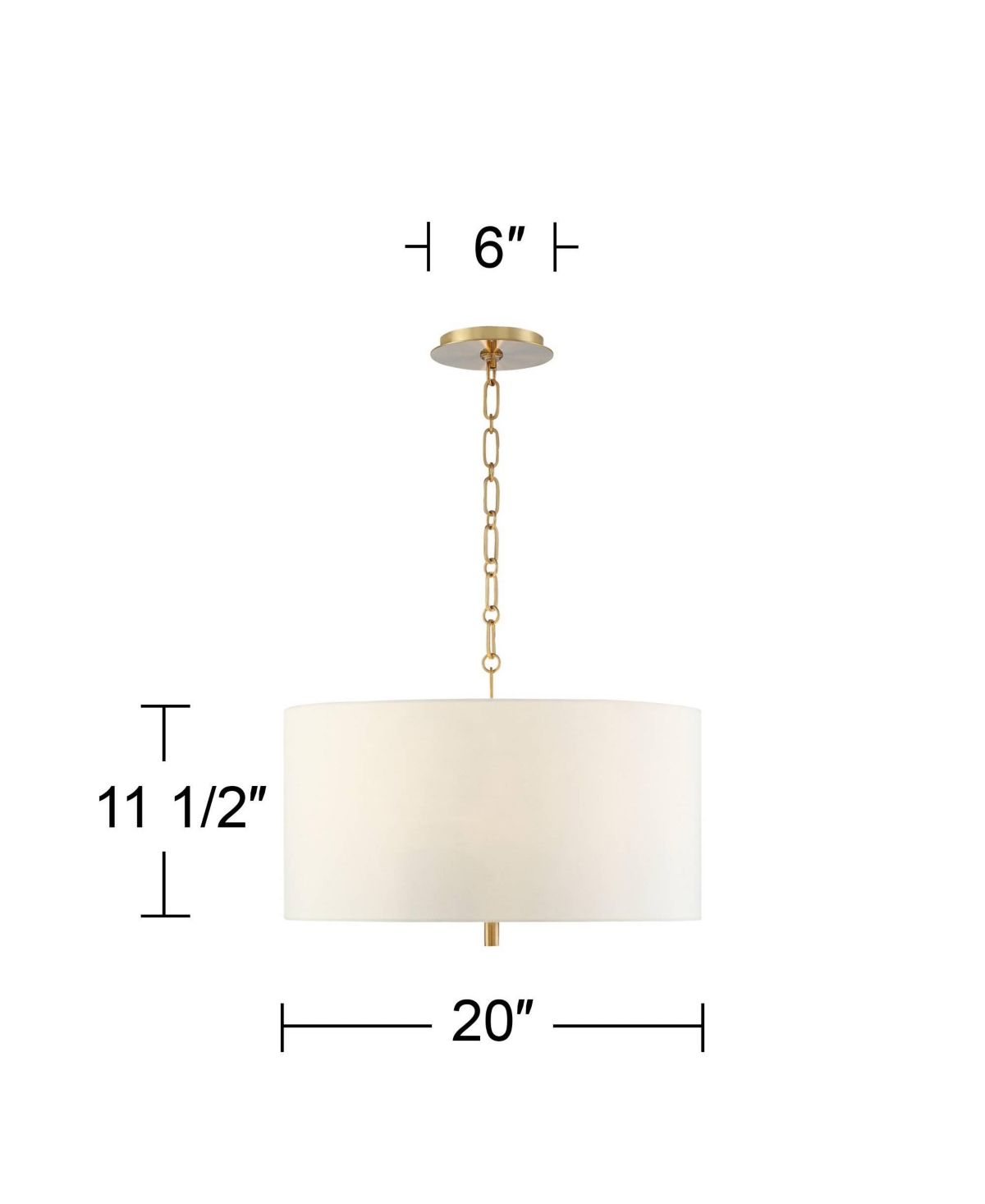 Possini Euro Design Warm Gold Pendant Chandelier Lighting Wide ModernLinen Drum Shade 4-Light Fixture for Dining Room Living House Foyer Ki