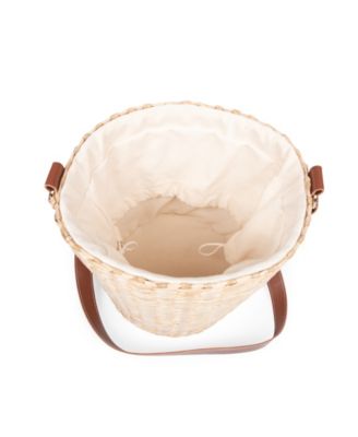 Palermo Rush Insulated Bucket Tote with Leather Straps