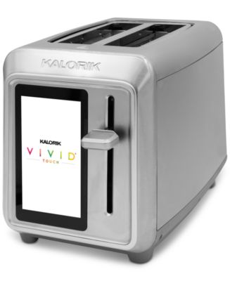 Kalorik VIVID 2-slice TFT Toaster with Touchscreen Macy's