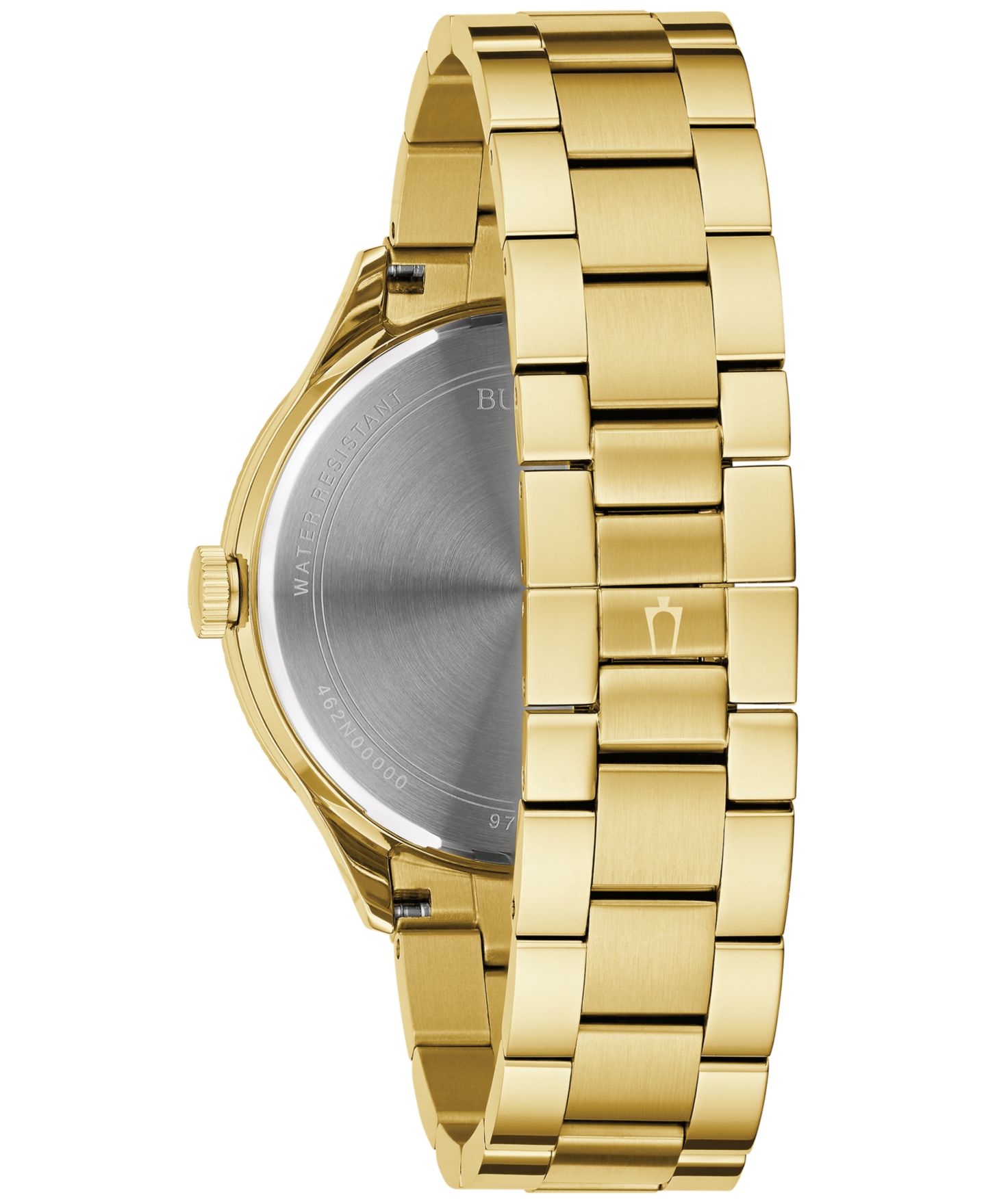 Мужские часы Bulova на браслете из нержавеющей стали 42мм, золотистые — фото 3