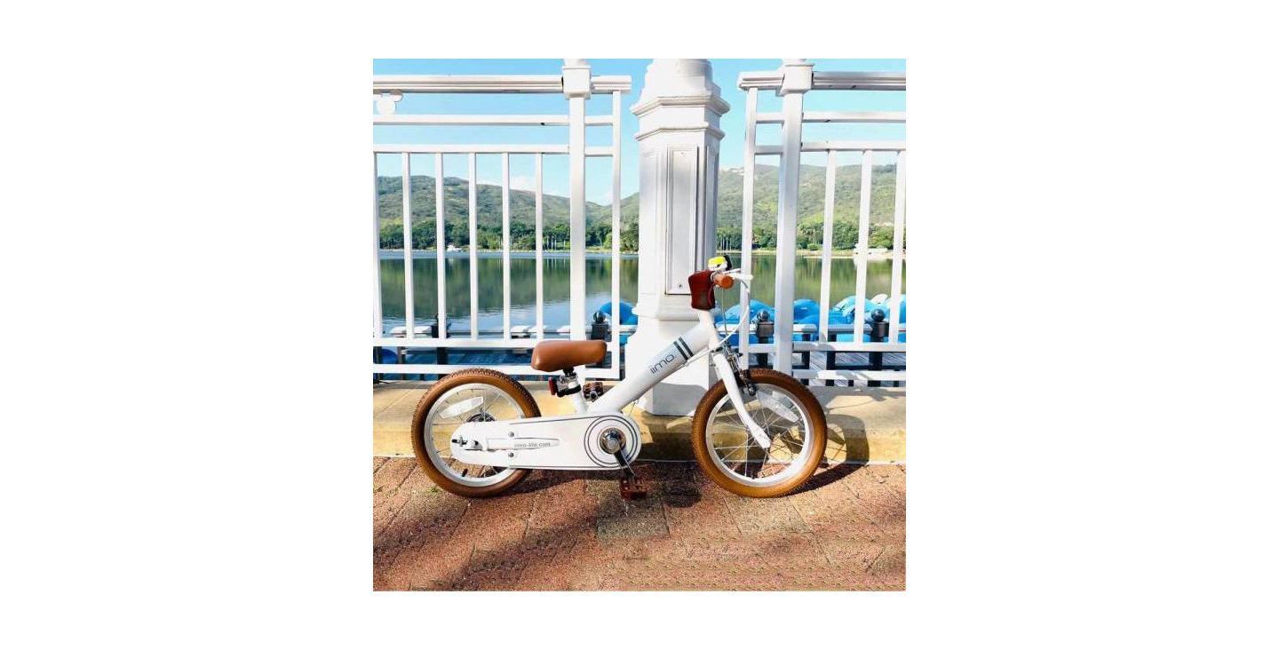 Детская игрушка IIMO 2-in-1 Balance Bike 14" (Balance Bike to Pedal Bike), цвет: Белый — фото 3