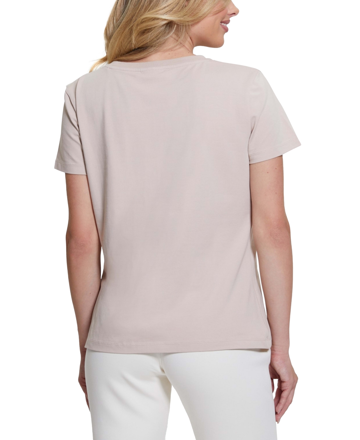 Guess Women's Briana-Short Sleeve Logo T-Shirt