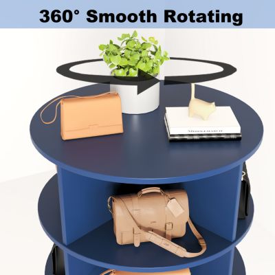 360 Rotating shoe cabinet 7 layers