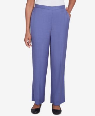 Alfred Dunner Petite Worth Avenue Short Avenue Classic Pants Macy s