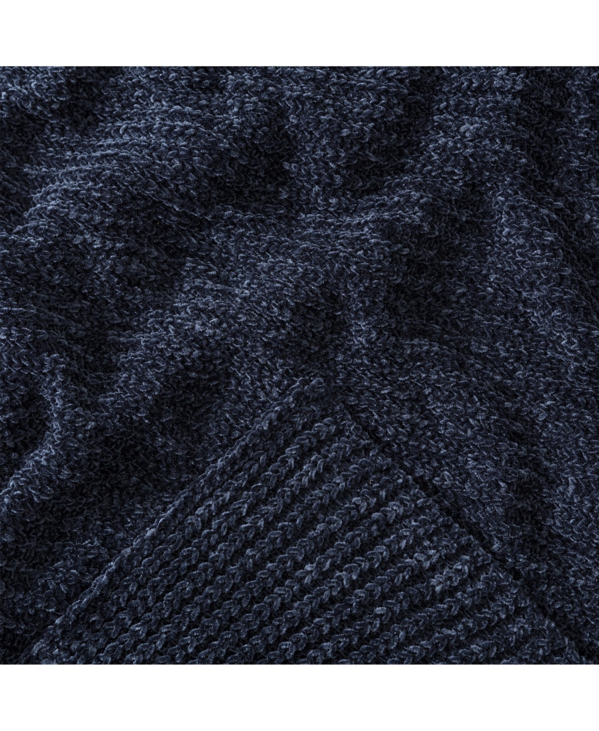 Chanasya Premium Knit Chenille Blanket - Soft, Plush Decorative Blanket - 50