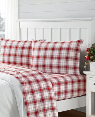 Holiday Printed Microfiber 4-Pc. Sheet Set, King