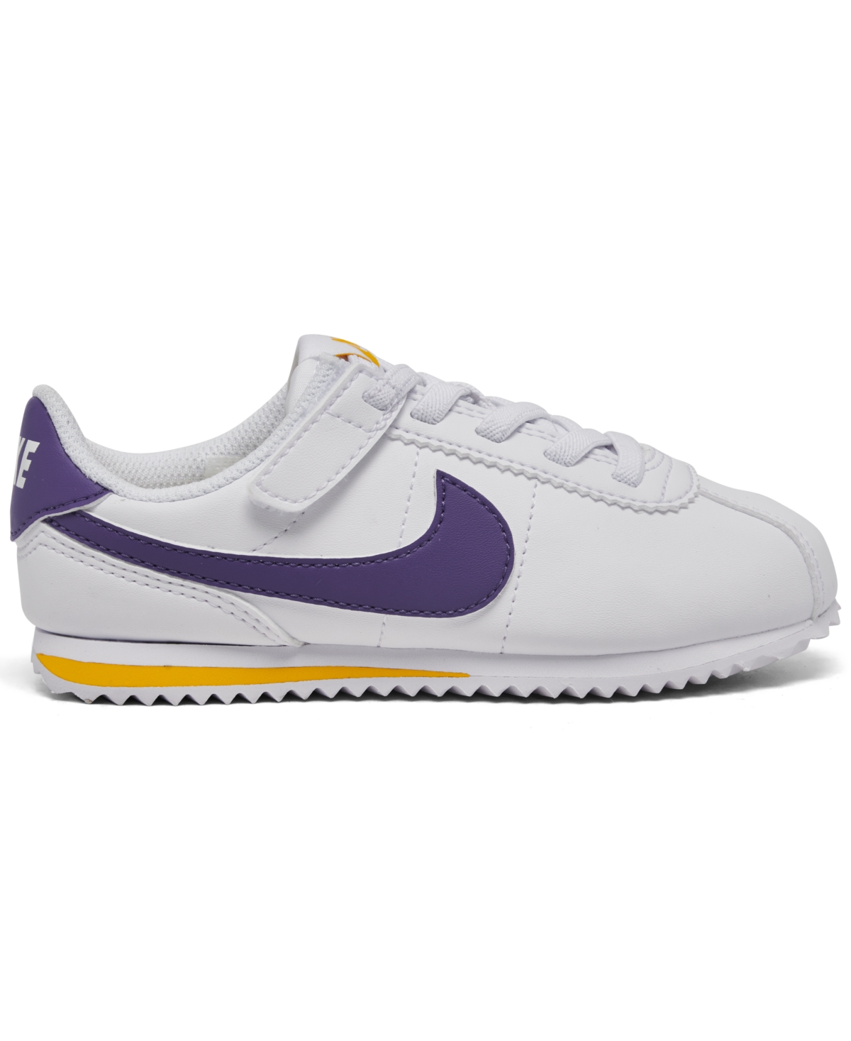 Nike Little Kids' Cortez EasyOn Casual Sneakers from Finish Line -Purple