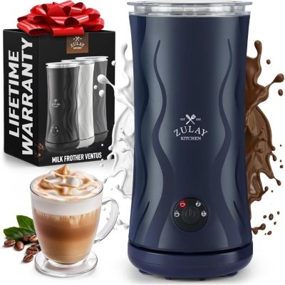 Automatic Hot and Cold Foam Maker 4-in-1 Milk Frother and Steamer