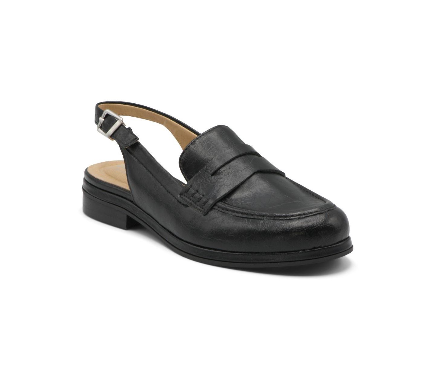 Женские туфли Charles by Charles David Beuler Slingback Loafer, цвет: Чёрный — фото 1