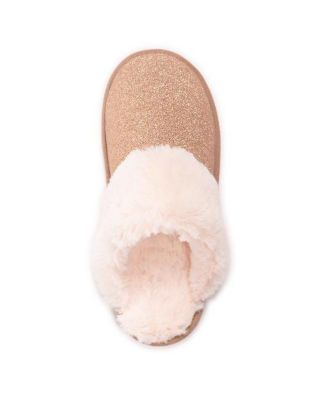 Women's Angled Sparkle Scuff Slipper