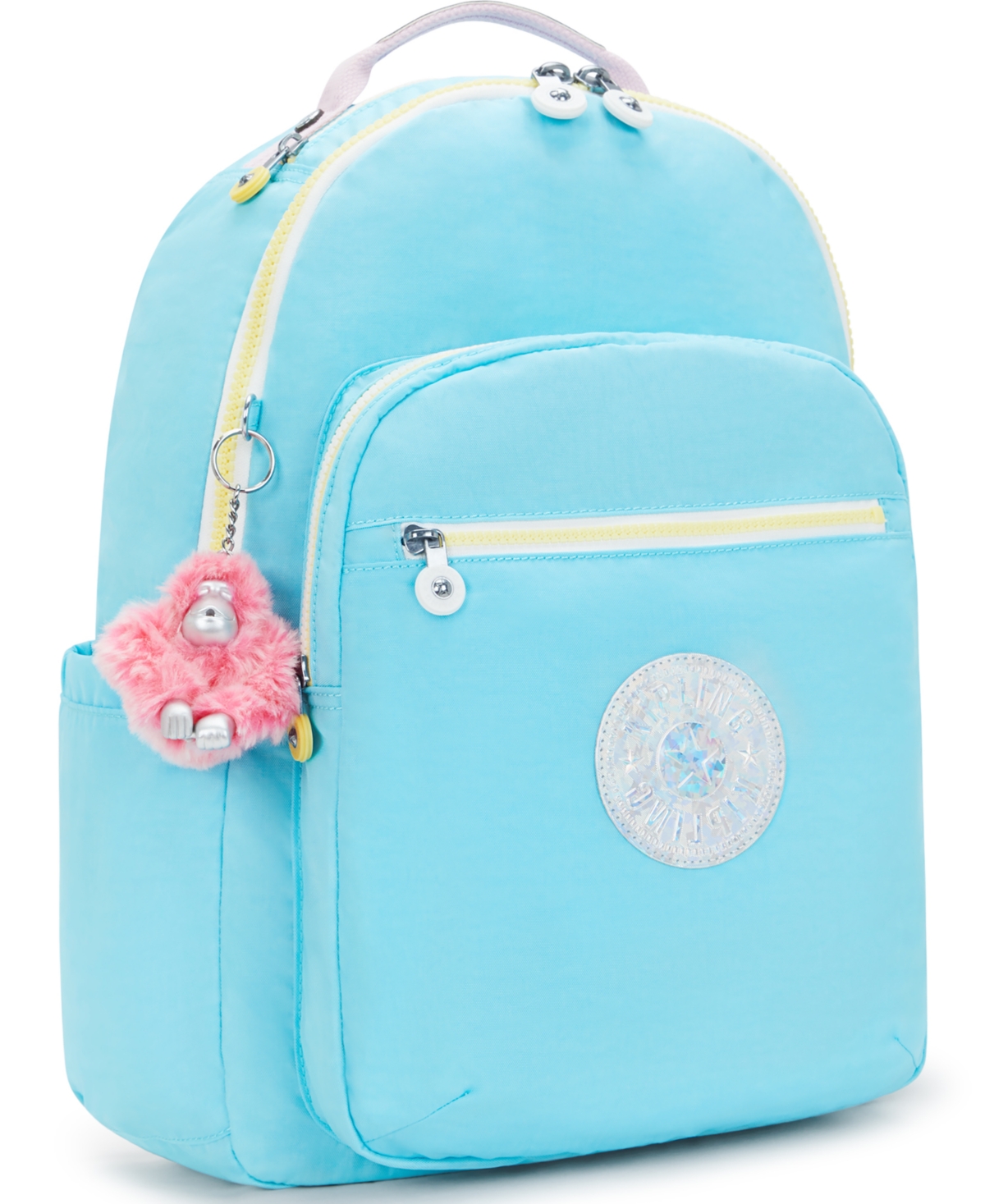 Kipling Seoul S Tablet Backpack In Gray Gris