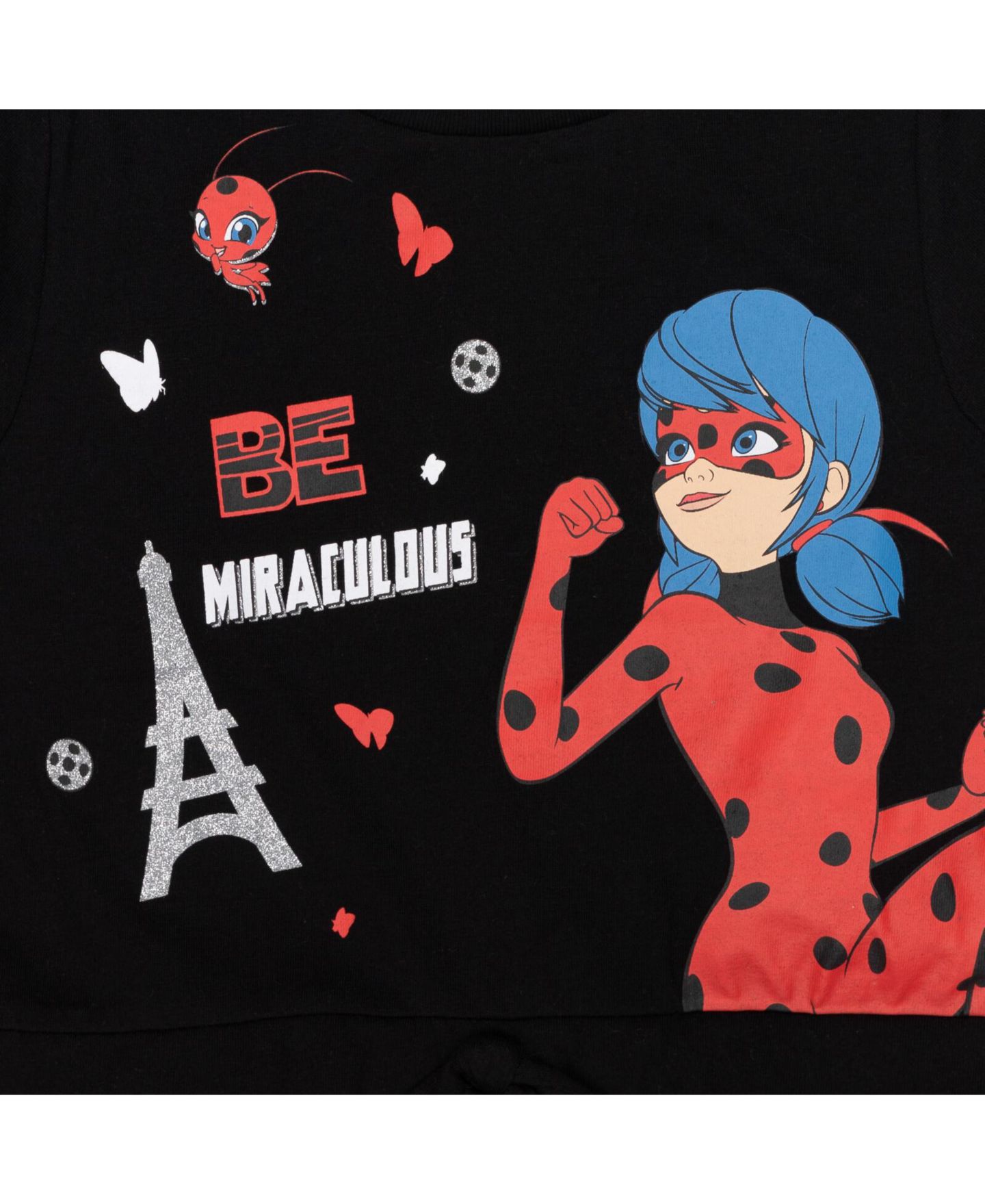 Платье Miraculous Ladybug Rena Rouge Tulle Dress to для девочек, цвет: Чёрный / Красный — фото 4