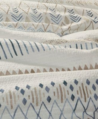 Fraser Seersucker 5-Pc. Comforter Set, King/California King