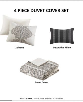 Ibiza 4-Pc. Duvet Cover Set, King/California King