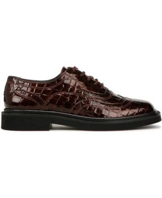 Women's Audrey Square Toe Lace Up Oxfords